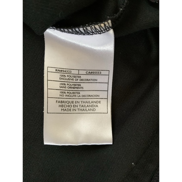 Nike Golf Dri-Fit Mens Polo Shirt Short Sleeve‎ Black Striped  L - Picture 7 of 10